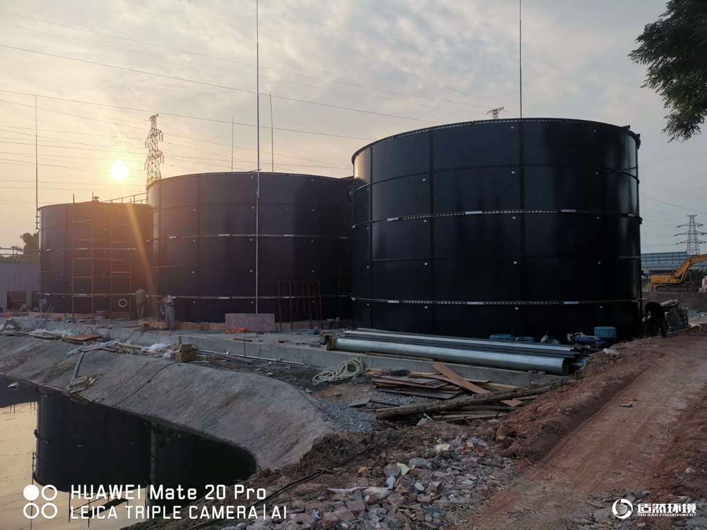 水口鎮后溪工業園排污河道臨時處理設施工程二期項目
